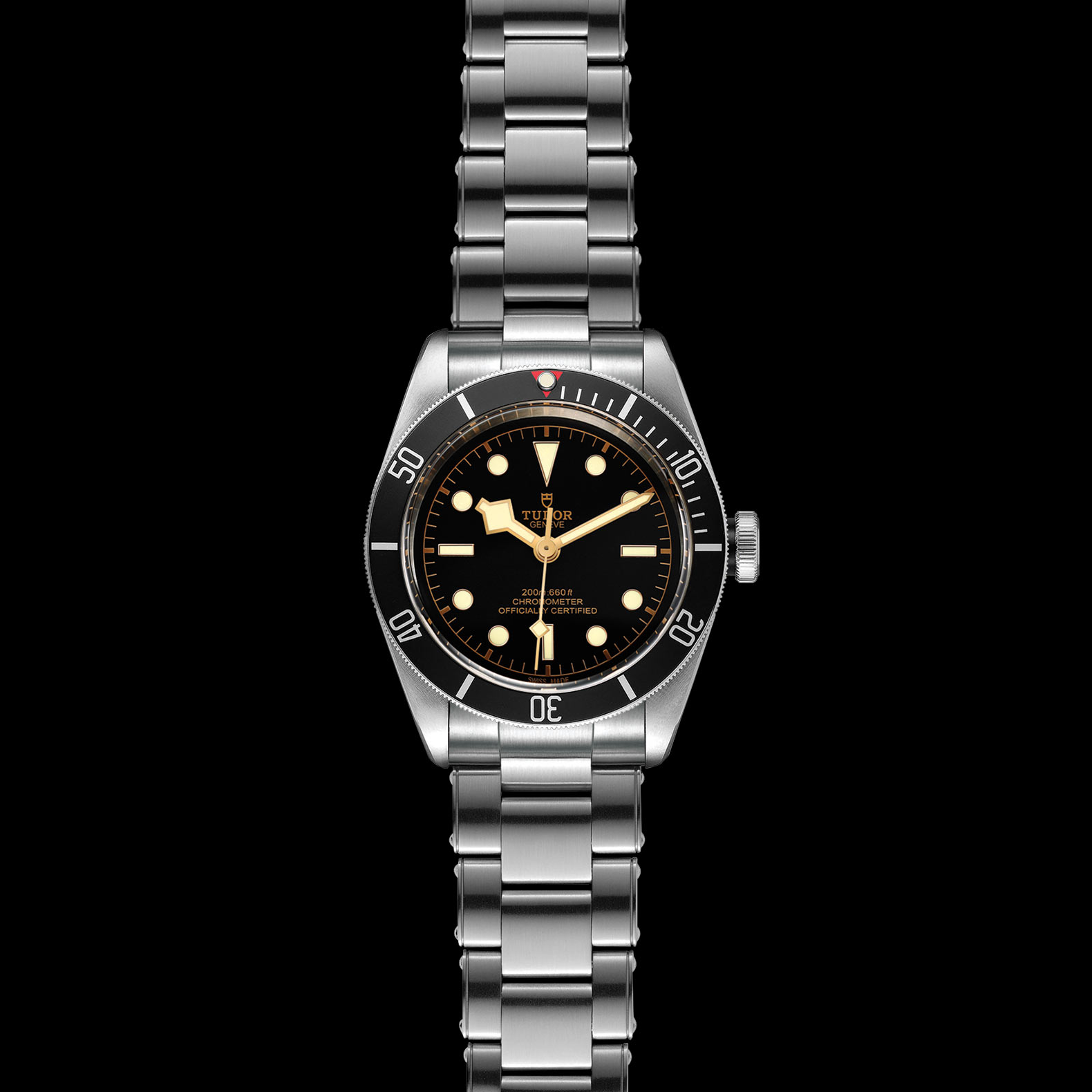 Reloj Tudor Black Bay Automático en acero con esfera color negro y bisel color negro.