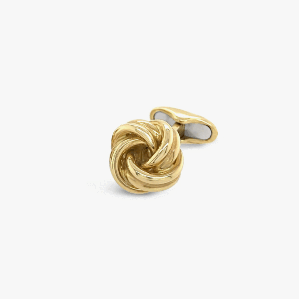Mancornas Nudo Oro Amarillo 4