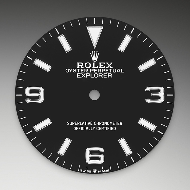 black dial oystersteel m124270 0001 1
