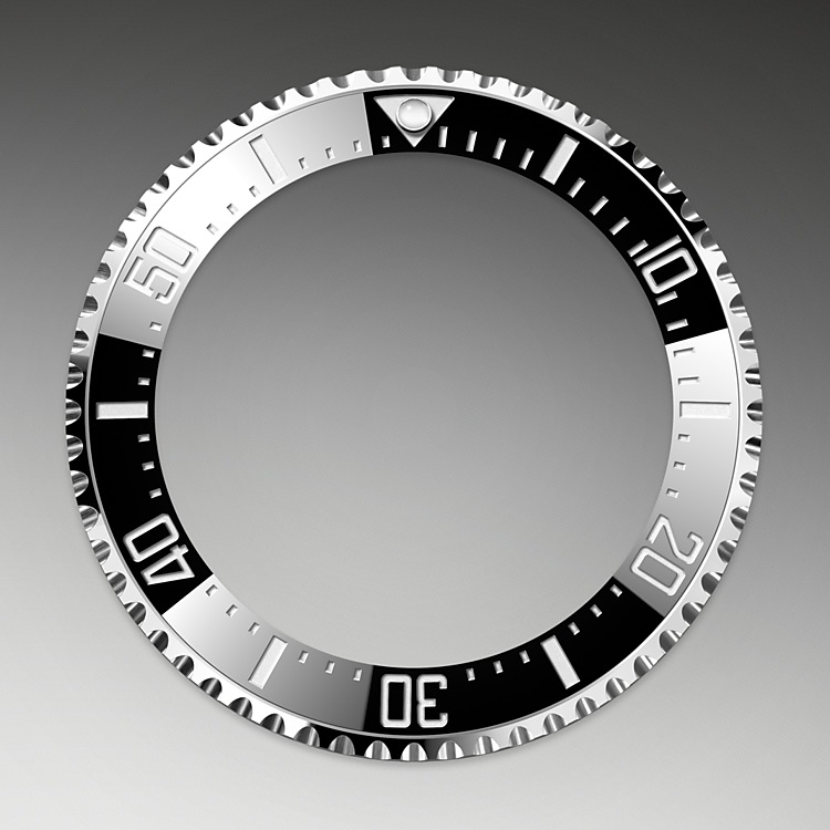 ceramic bezel and luminescent display oystersteel m126600 0002