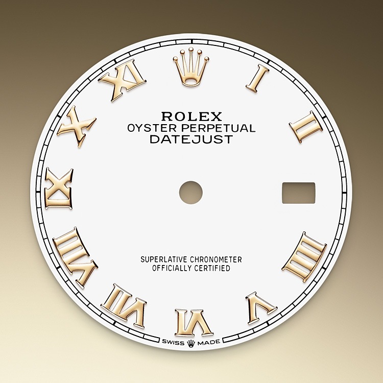 white dial yellow rolesor m126203 0030 1