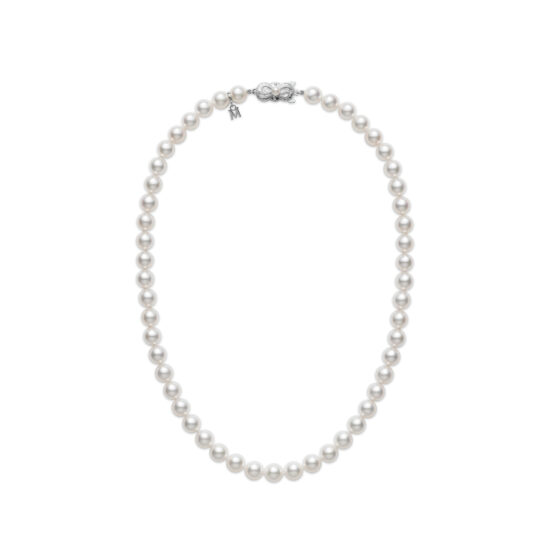 Collar Mikimoto Everyday Essentials oro blanco 18k y perlas