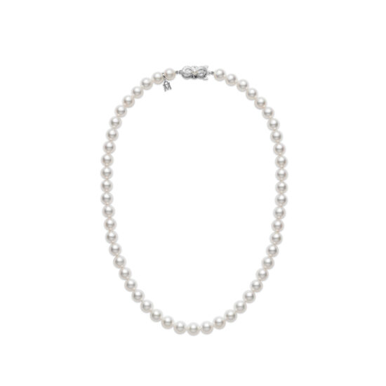 Collar Mikimoto Everyday Essentials oro blanco 18k y perlas