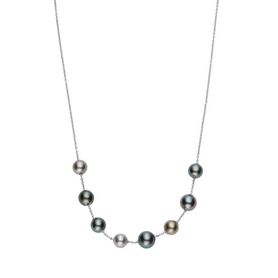 Collar Mikimoto South Sea Oro blanco 18k y perlas