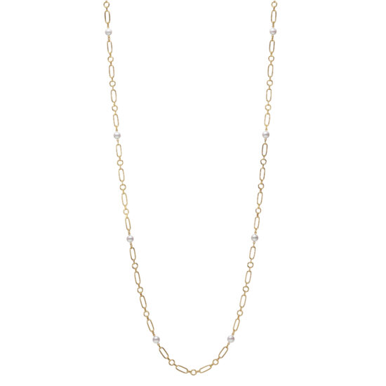 Collar Mikimoto M Code Oro amarillo 18k y perlas