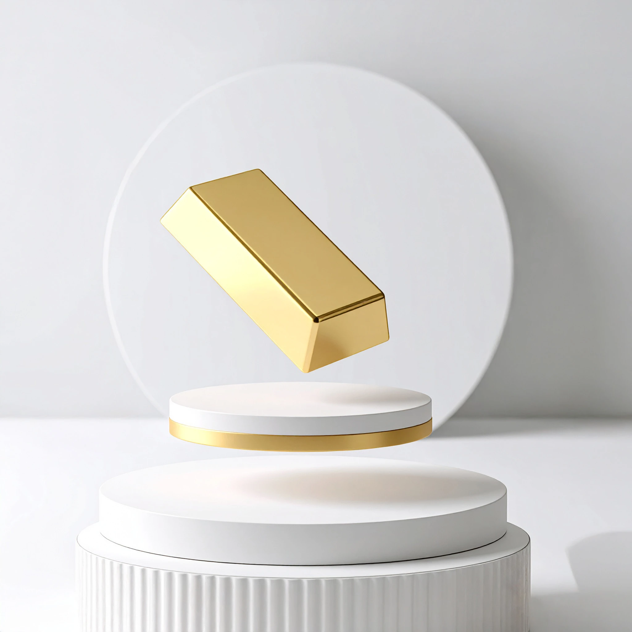 Lingote de oro Amarillo