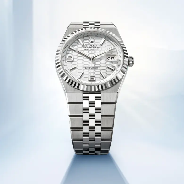 rolex collection banner land dweller m127334 0001 2503 portrait