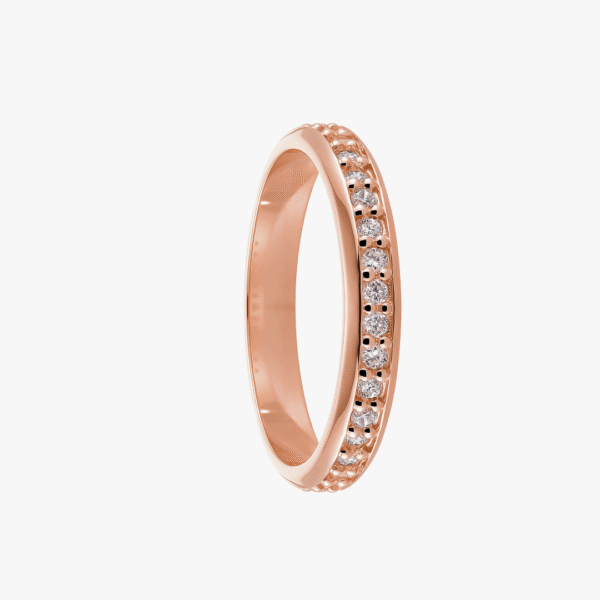 Agolla oro rosa y diamantes 2