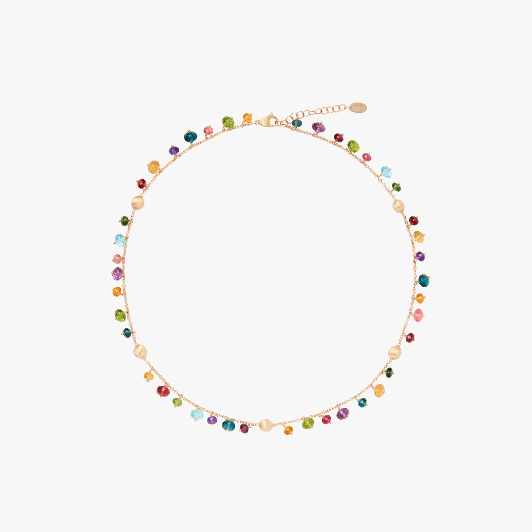 Collar Africa Gemstones multicolor 1