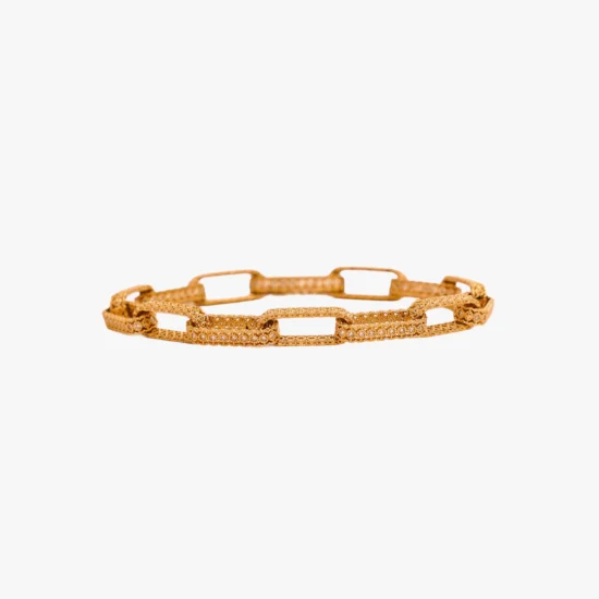 Pulsera cielo estrellado de filigrana Bauer Herencias oro amarillo 18K y diamantes