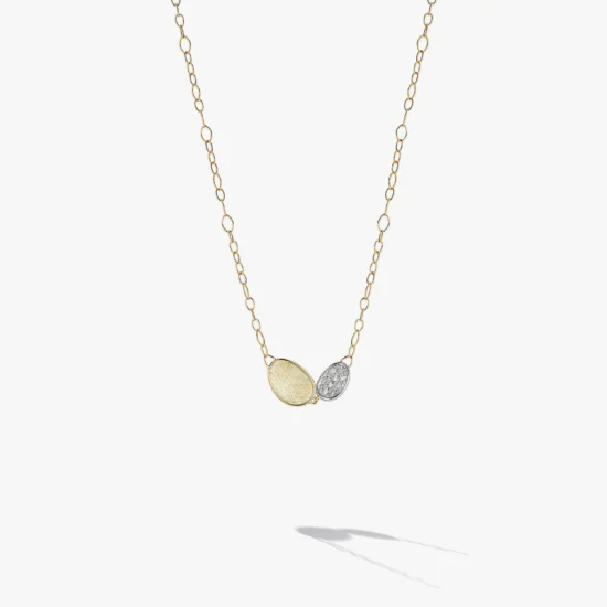 Collar colgante Marco Bicego Lunaria oro amarillo 18K y diamantes