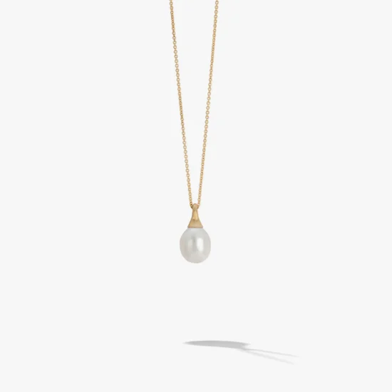 Collar dije Marco Bicego África oro amarillo 18K y perla