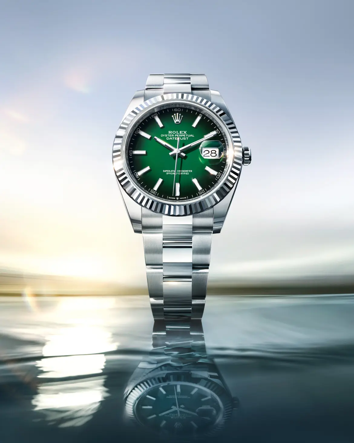 rolex new watches 2026 the datejust oyster bracelet m126334 0033 portrait