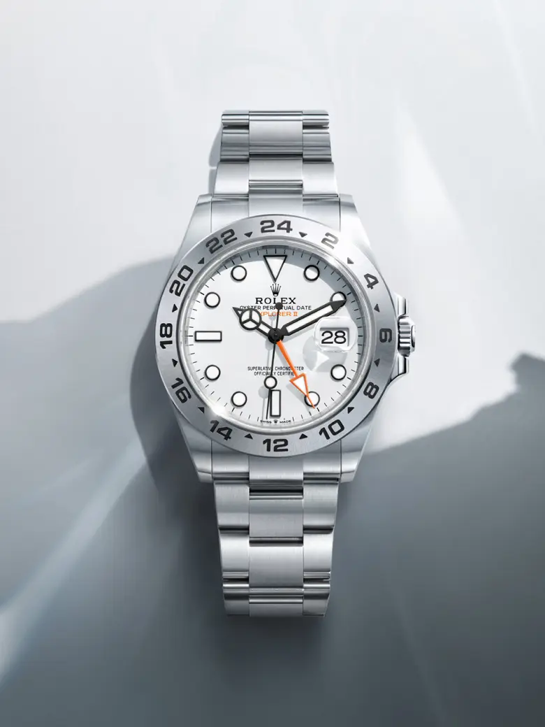 rolex watches explorer ii m226570 0001 portrait