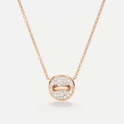 Collar Pomellato Pom Pom Dot Oro Rosa 18k y diamantes joyeria bauer 1 Collar Pomellato Pom Pom Dot Oro Rosa 18k y diamantes joyeria bauer 1