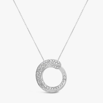 Collar dije Bauer oro blanco 18K y diamantes 1 Collar dije Bauer oro blanco 18K y diamantes 1