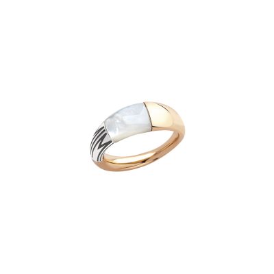 Anillo MIMI Tam Tam oro rosa 18k y diamantes, bauer